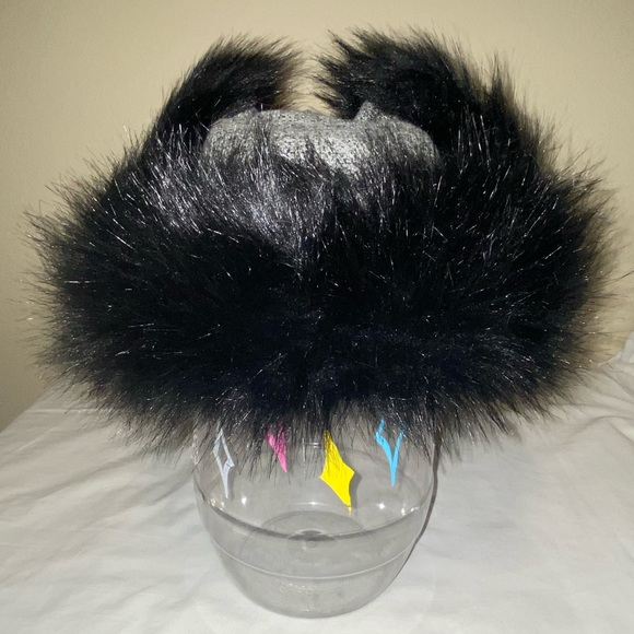 Rosin Flannel and faux fur Trapper Hat - Picture 7 of 8